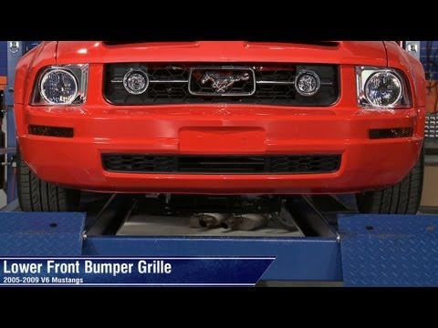 Mustang Lower Front Bumper Grille (05-09 V6) Review