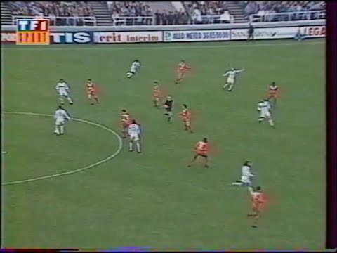 MARSEILLE - LYON- 7-0   (Tous les buts : Division 1 : Saison 1990-1991)