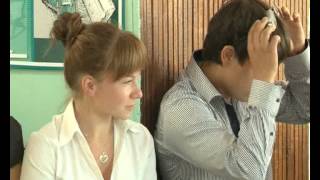 preview picture of video 'В школе №37 состоялось собеседование среди желающих поступить в профильный МВД-класс 19-06-2012'