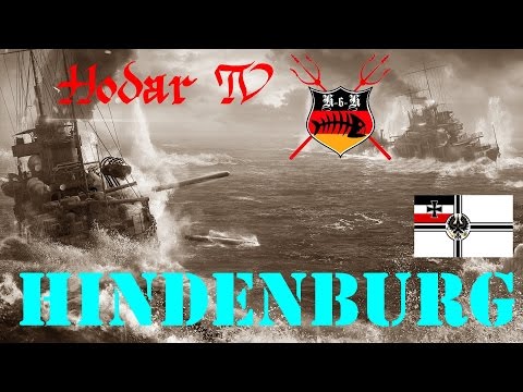 WoWs - Tier X Kreuzer Hindenburg - Angriff , Rückzug , Angriff - von und mit Hodar