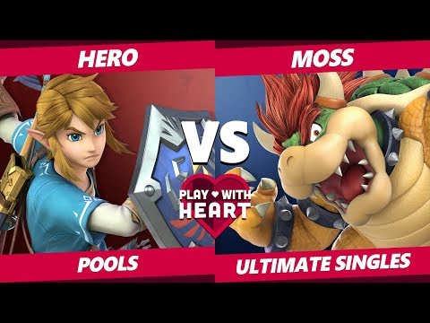 Play With Heart SSBU - Moss (Bowser) Vs. Hero (Link) Smash Ultimate Tournament Pools