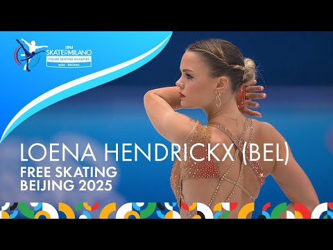 Loena HENDRICKX (BEL) | Women Free Skating | #SkateToMilano | 2025 – Beijing
