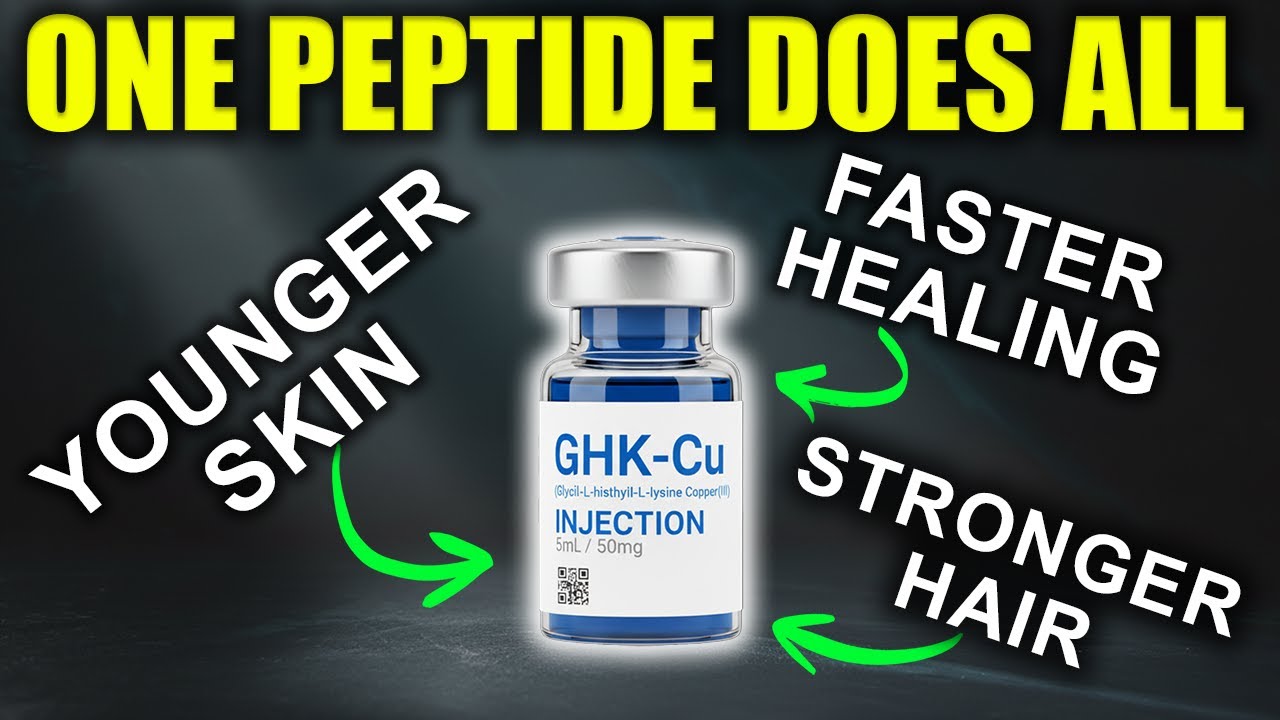 Doctor Reveals The ONLY Peptide That Builds Collagen, Muscle & Hair (GHK CU)