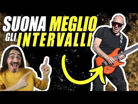 Improvvisazione Chitarra Elettrica: SUONA GLI INTERVALLI musicali con 2 ESERCIZI!