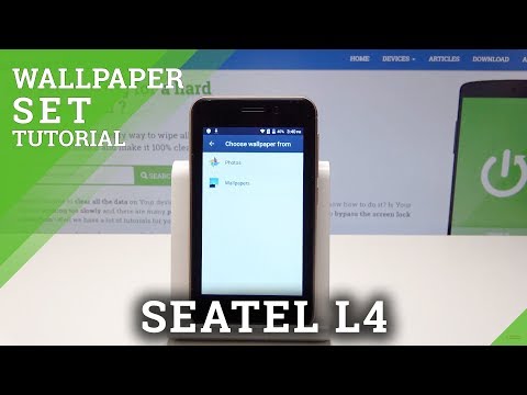 How to Change Wallpaper in Seatel L4 - Refresh Home Screen