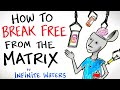 How To Break Free From The Matrix Welcome To The Real World Infinite Waters