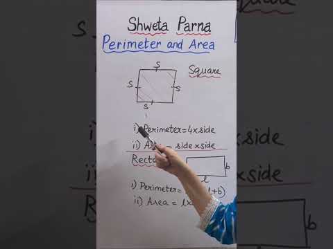 Perimeter and Area class 7th