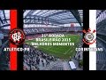 Melhores Momentos - Atlético-PR 1 X 4 Corinthians - Brasileirão - 18/10/2015