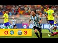 Claudi Echeverri Hattrick! Argentina U17 vs Brazil U17 3-0 Highlights