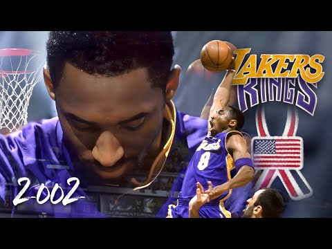 Kobe Bryant 2002 WCF, Lakers vs Kings Classic Playoff Matchup | Full Series Highlights