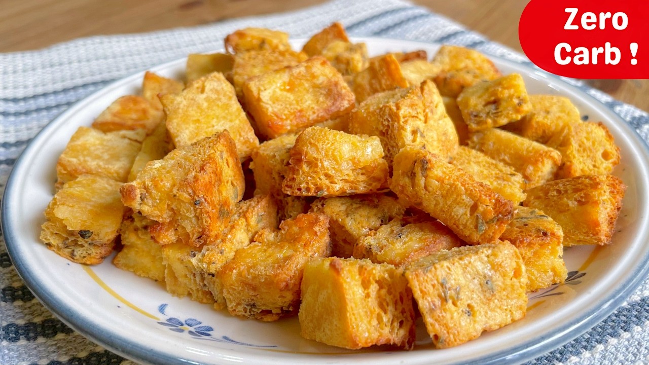 ZERO CARBOIDRATOS! Pode COMER MUITO e AINDA EMAGRECER! Delícia Sem FARINHA, Fácil, Rápida