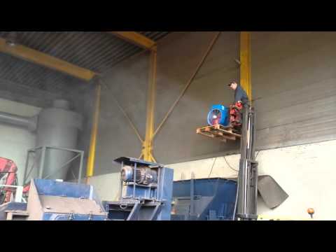 Successfull test with "Wall Mounted" SprayCannon 10 Dust Suppression unit