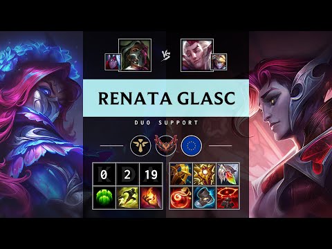 Renata Glasc Support vs Rakan - EUW Grandmaster Patch 25.S1.2