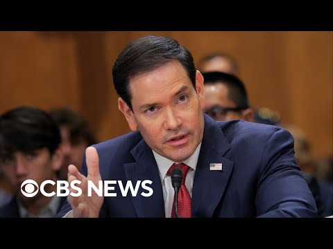 Rubio has combative moments about Iran war in congressional hearings