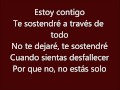 Not Alone (no estás solo)- Red 
