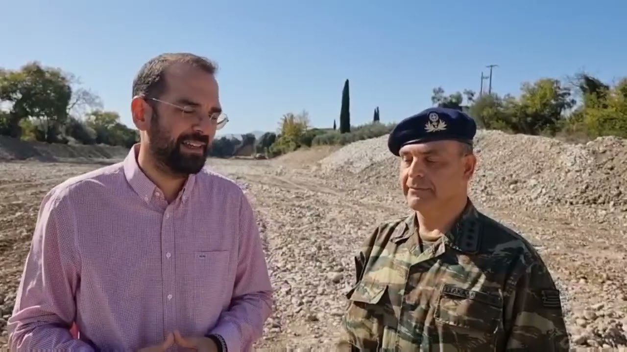 ΝΕΚΤΑΡΙΟΣ ΦΑΡΜΑΚΗΣ| ΕΠΙΣΚΕΨΗ ΣΕ ΕΡΓΑ ΣΤΟΝ ΧΕΙΜΑΡΡΟ ΤΗΣ ΕΡΜΙΤΣΑΣ