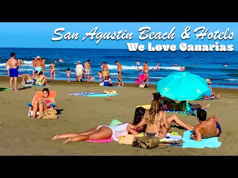 Gran Canaria Playa del Ingles Lovely Beaches San Agustin & Hotels 🥰