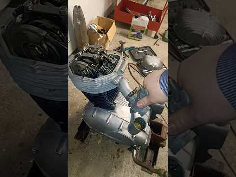 Thumbnail for Nsu Max 250 , engine test after rebuild. by Motorcycle
