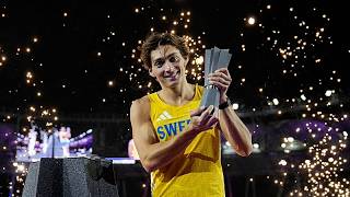 Karalis y Duplantis, en exclusiva en Euronews tras la batalla de Budapest