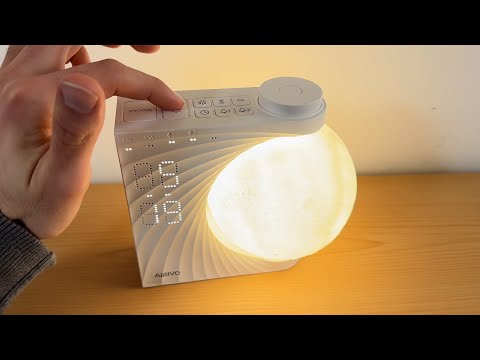 Quick Look at the AIRIVO Sunrise Moon Alarm Clock!