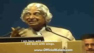 I Will Fly, speech, A P J Abdul Kalam, plus one English, HSE, VHSE, inspirational speech,