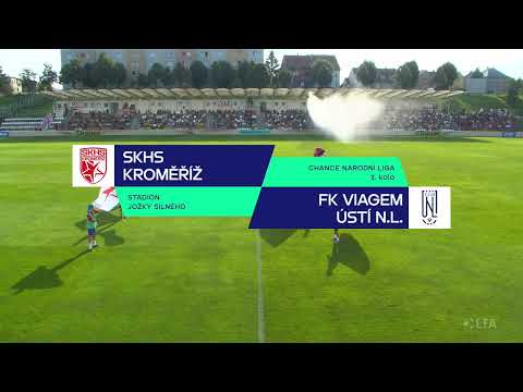 Sestřih zápasu SK Hanácká Slavia Kroměříž - FK Viagem Ústí nad Labem