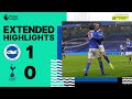 Extended PL Highlights: Brighton & Hove Albion 1 Tottenham Hotspur 0