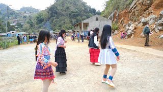 Tết H'mông (P2) Nóng hết Người Xem Gái Xinh Nhảy Múa - Happy New Year 2022 