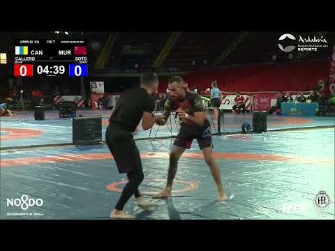 Mat 1 - GRP -  62kg -  CALLERO BRITO, ALBANO (CAN) vs SOTO MARTÍNEZ, FRANCISCO (MUR)