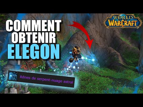 J'AI LOOT ELEGON, le plus beau des serpent-nuage ! - WoW Dragonflight
