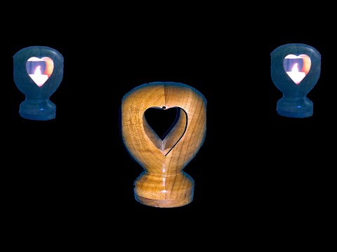 Wood Turning Inside Out Turning- From my Heart