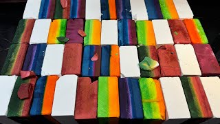Download lagu Dual Dyed Soft Platter 💞 Juicy Block Crush | Satisfying Chalk Dust ASMR mp3