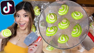 I tried Edible Food Art on Tik Tok | Sea Shell Buns