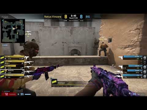 CS:GO POV Demo NaVi electronic (21/16) vs BIG (de_dust2) @ IEM Rio Major 2022