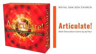 Articulate! Bible Description Game by Ap. Paul