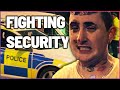 Drunk Teens Try And Fight Security Guards In The Streets | Bouncers | Wonder
