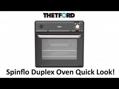 Thetford Spinflo Duplex Caravan & Motor Home Oven & Grill, piezo or 12v ignition