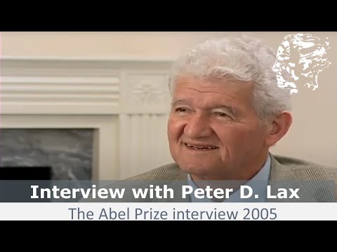 Peter Lax - The Abel Prize Interview 2005