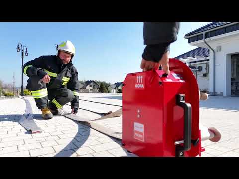  Akumulatorowy zwijacz do węży strażackich W-52, W-75, W-110