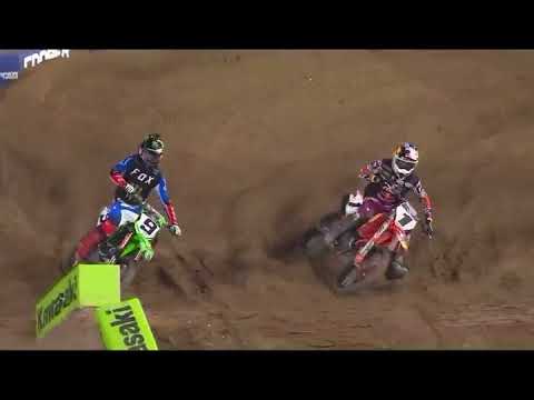 Primer triunfo de Webb en Supercross 2020 Webb vs Cianciarulo, Tomac vs Barcia