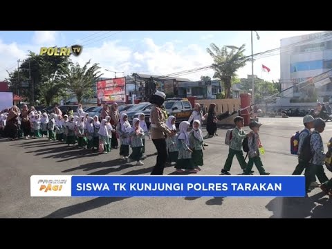 SISWA TK KUNJUNGI POLRES TARAKAN
