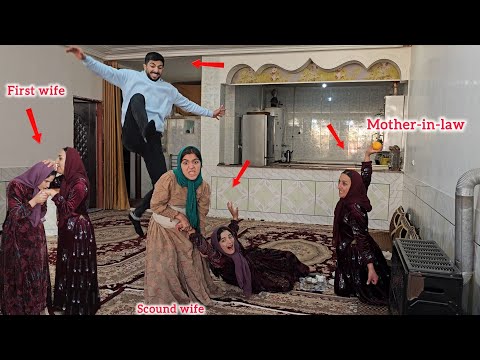When the mother-in-law hugged the pregnant first wife, the evil second wife attacked!!