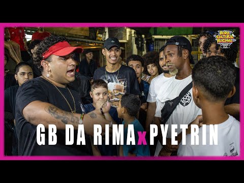 GB DA RIMA x PYETRIN - 1ª FASE - 161ª EDIÇÃO - Roda Cultural da Rocinha