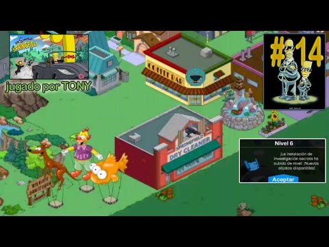 Los Simpson Springfield "Agentes Secretos, Cap. 14 - El Acto 2 y el Limpieza en seco" por Tony