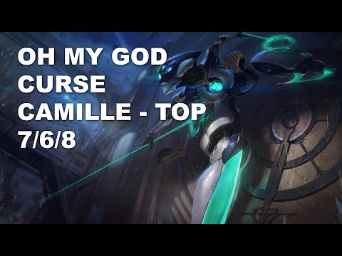 Oh My God Curse Top Camille vs Tryndamere - KR Grandmaster Patch 10.9