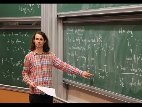 Peter Scholze - 1/6 On the local Langlands conjectures for reductive groups over p-adic fields