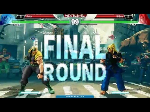 SFV/SF5: Next Level Battle Circuit V.1 - Sketch (Nash) vs OG Shine (Ken)