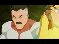 Omni Man Vs Invincible Full Fight 1 2 Episode Where I Really Come From Season 1 Invincible