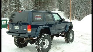 preview picture of video 'A Day Of Trail Riding At The Cullowhee Bluffs - Jeep XJ'