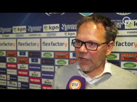 Henk de Jong na de thuisnederlaag van De Graafschap tegen Utrecht